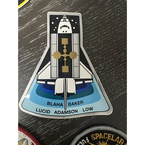 Space Shuttle Patch Pin Decal Lot, Apollo, Space Lab, Challenger, Columbia - Picture 10 of 16